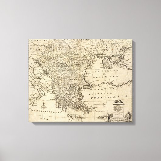 Turkije 7 canvas afdruk (Voorkant)