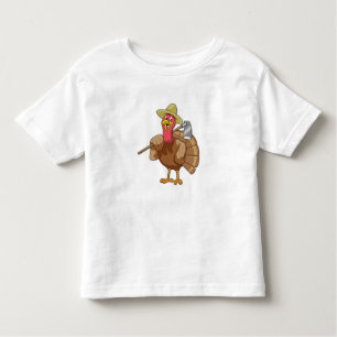 Turkije als landbouwer kinder shirts