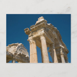 Turkije Aphrodisias een Romeinse archeologische si Briefkaart
