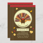 Turkije - binnenuitnodiging kaart (Voorkant / Achterkant)