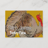 Turkije Boerderij Visitekaartje (Achterkant)