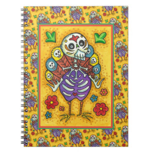 TURKIJE BOTTEN COLORFUL FOLLE THANKSGIVING BIRD SK NOTITIEBOEK