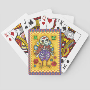 TURKIJE BOTTEN COLORFUL FOLLE THANKSGIVING BIRD SK POKERKAARTEN