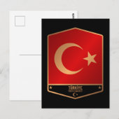 Turkije Briefkaart (Voorkant / Achterkant)