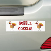 Turkije Bumpersticker (Op auto)