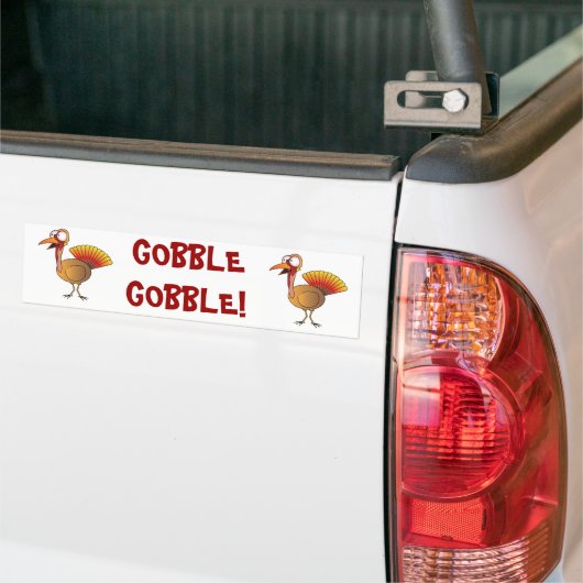 Turkije Bumpersticker (Op Truck)