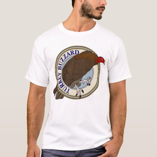 Turkije Buzzard-M T-shirt (Voorkant)