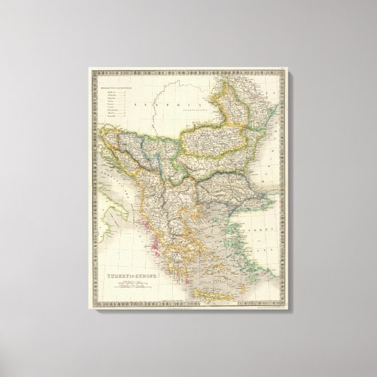 Turkije Canvas Afdruk (Voorkant)