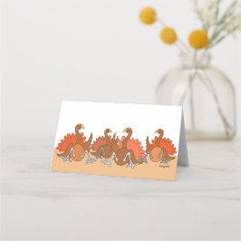 Turkije Dinner Place Card