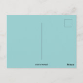  Turkije en kind met Pet Thanksgiving Briefkaart (Achterkant)