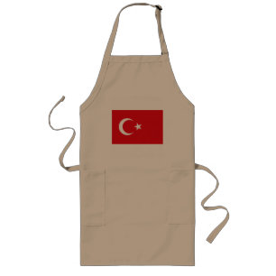 Turkije Flag Apron Lang Schort