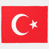 Turkije Fleece Deken (Voorkant (Horizontaal))
