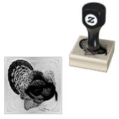 Turkije: Floral Bronze Tom Rubberstempel (Gestempeld)