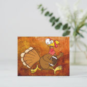 turkije football speler briefkaart (Staand voorkant)