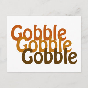 Turkije Gobble Briefkaart
