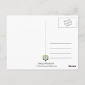 TURKIJE - Groene Tegel- Dank u Briefkaart (Achterkant)