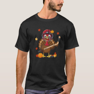 Turkije Ice Hockey Pilgrim Turkije Athlete Thanksg T-shirt