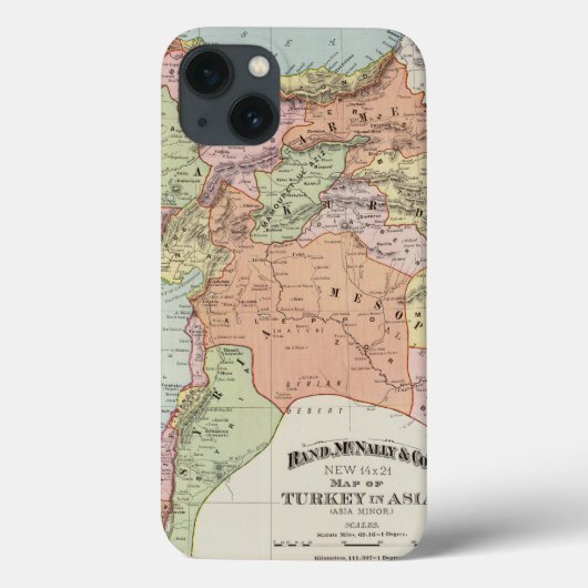 Turkije in Azië 6 Case-Mate iPhone Case (Achterkant)