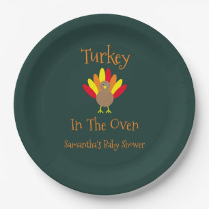 Turkije in de Oven Papieren Bordje
