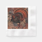  Turkije in het bos Servet (Voorkant)