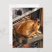 Turkije in oven briefkaart (Voorkant / Achterkant)