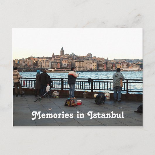 Turkije Istanboel Souvenir Briefkaart voor Postcro (Voorkant)