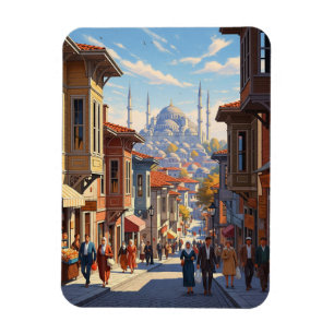 Turkije Istanbul Blauwe Moskee Magneet
