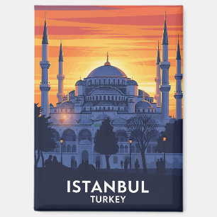 Turkije Istanbul Blauwe Moskee Magneet