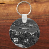  Turkije Istanbul Bosphorus fortress Canvas Sleutelhanger (Voorkant)