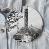  Turkije Istanbul Column Constantine 1970 Ronde Button 6,0 Cm (In situ)