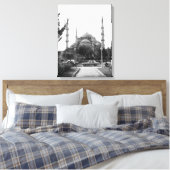 Turkije Istanbul de blauwe moskee Canvas Afdruk (Insitu (Slaapkamer))