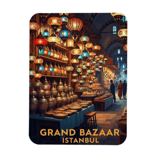 Turkije Istanbul Grand Bazaar Magneet (Verticaal)