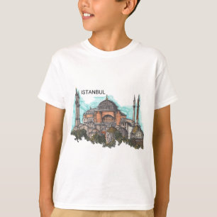 Turkije Istanbul Hagia Sophia (van St.K.) T-shirt