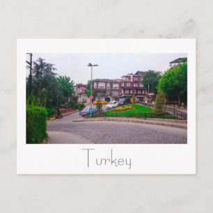 Turkije Istanbul Stadsgezicht Straat Architectuur Briefkaart