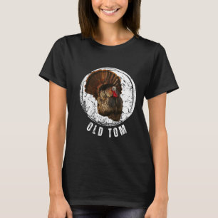 Turkije Jacht Shirt Oude Tom Gobbler Turkije Jacht