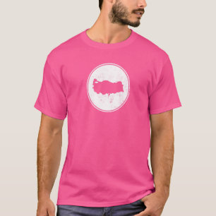Turkije Kaart Turkse Türkiye T-shirt