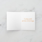 Turkije Kerstmis Kaart (Binnen)