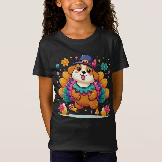Turkije-licious Pet T-Shirt (Voorkant)