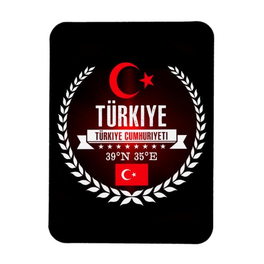 Turkije Magneet (Verticaal)