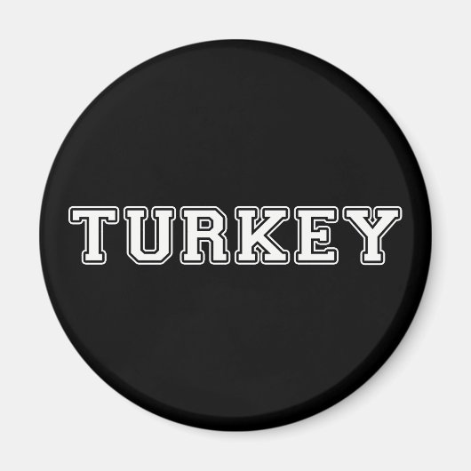 Turkije Magneet (Voorkant)