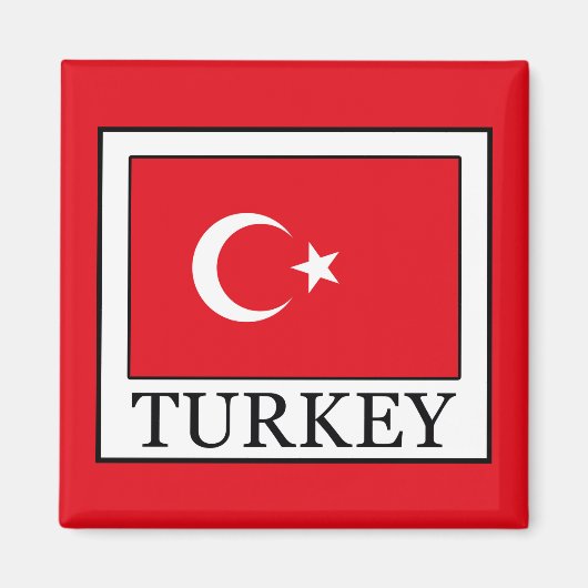 Turkije Magneet (Voorkant)