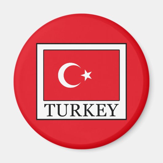 Turkije Magneet (Voorkant)