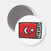Turkije magneet (Voorkant / Achterkant)