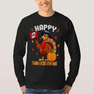 Turkije met Canada - Thanksgiving van Canada inzak T-shirt