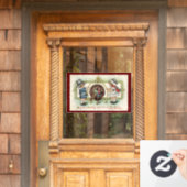 Turkije met kinderen raamsticker (Huis Deur)