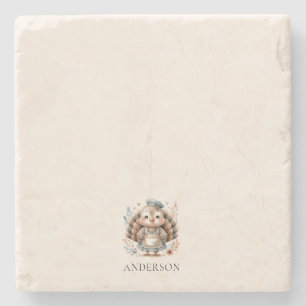 Turkije Naam toevoegen Stenen Onderzetter