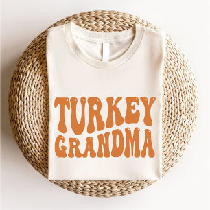 Turkije Oma Modern Elegant Thanksgiving Trui