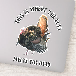 Turkije Oproep Jacht Grappig Quote Buitenshuis Len Sticker