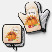 turkije ovenwant & pannenlap set (Voorkant / Achterkant)