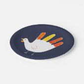 Turkije Papieren Bordje (Gekanteld)